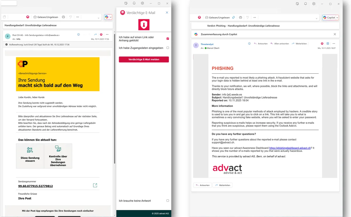 Respond und Extract Prozess-Illustration